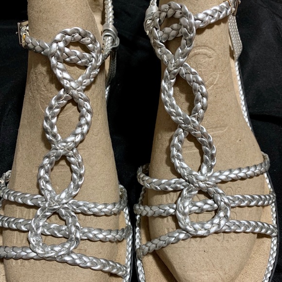 Silver Gladiator sandals - Picture 9 of 15